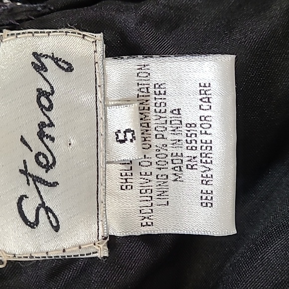 WOMEN'S STENAY VINTAGE INSPIRED  SEQUINS BLOUSE - Picture 4 of 6